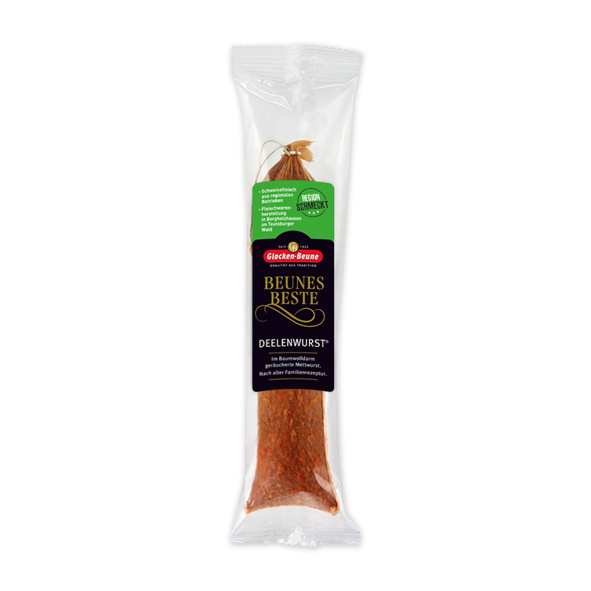 Glocken Beune Produkte Beunes Beste Deelenwurst-regional Header 828x828px
